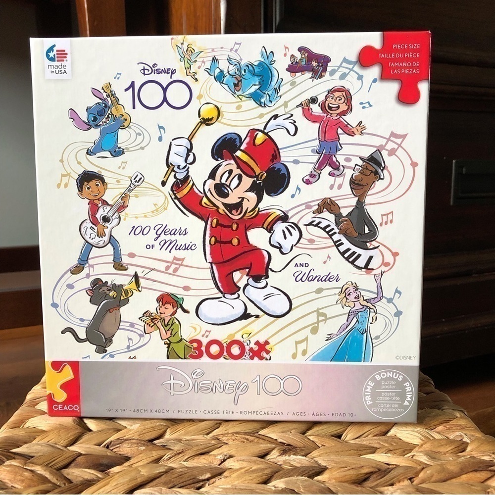 Disney 100 year of music puzzle 300pc